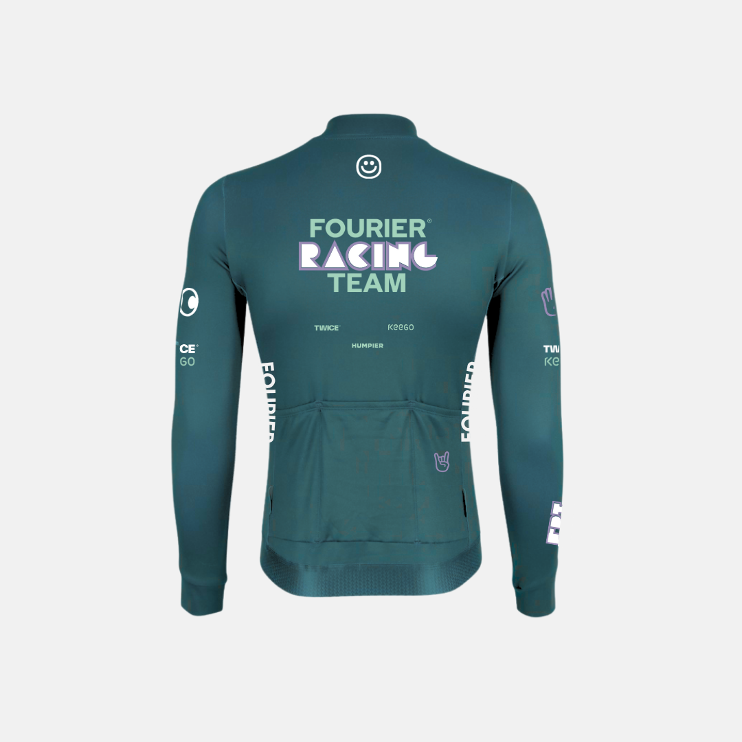 FLEECE FRT AQUA LONG