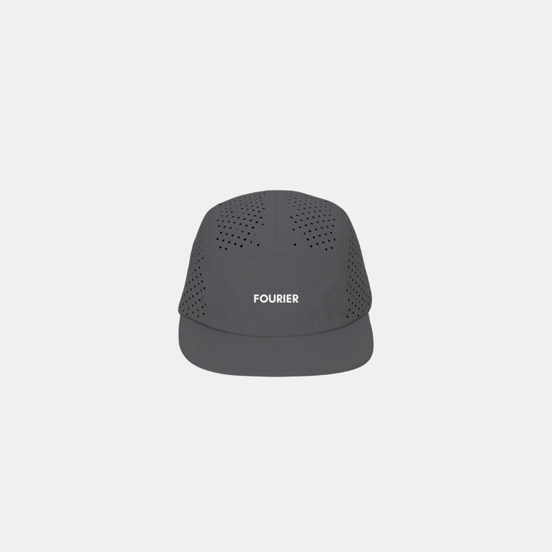 GORRA GRIS OSCURO FIVE PANEL