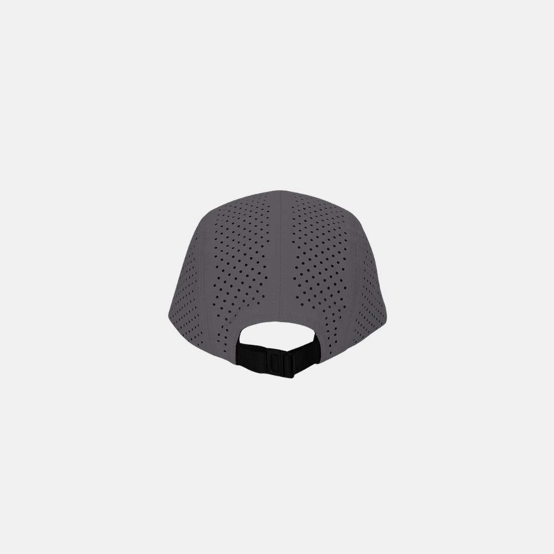 GORRA GRIS OSCURO FIVE PANEL