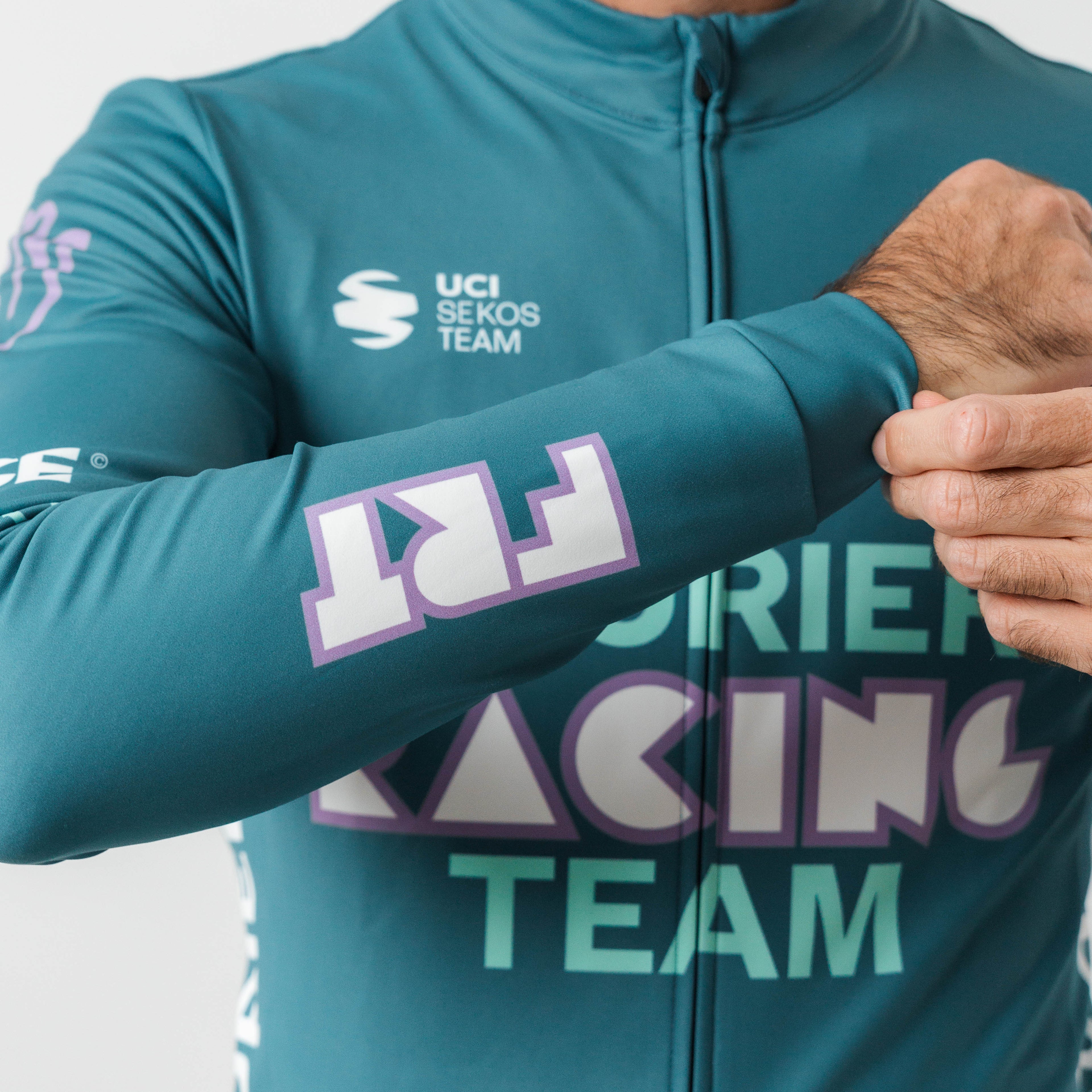 FLEECE FRT AQUA LONG