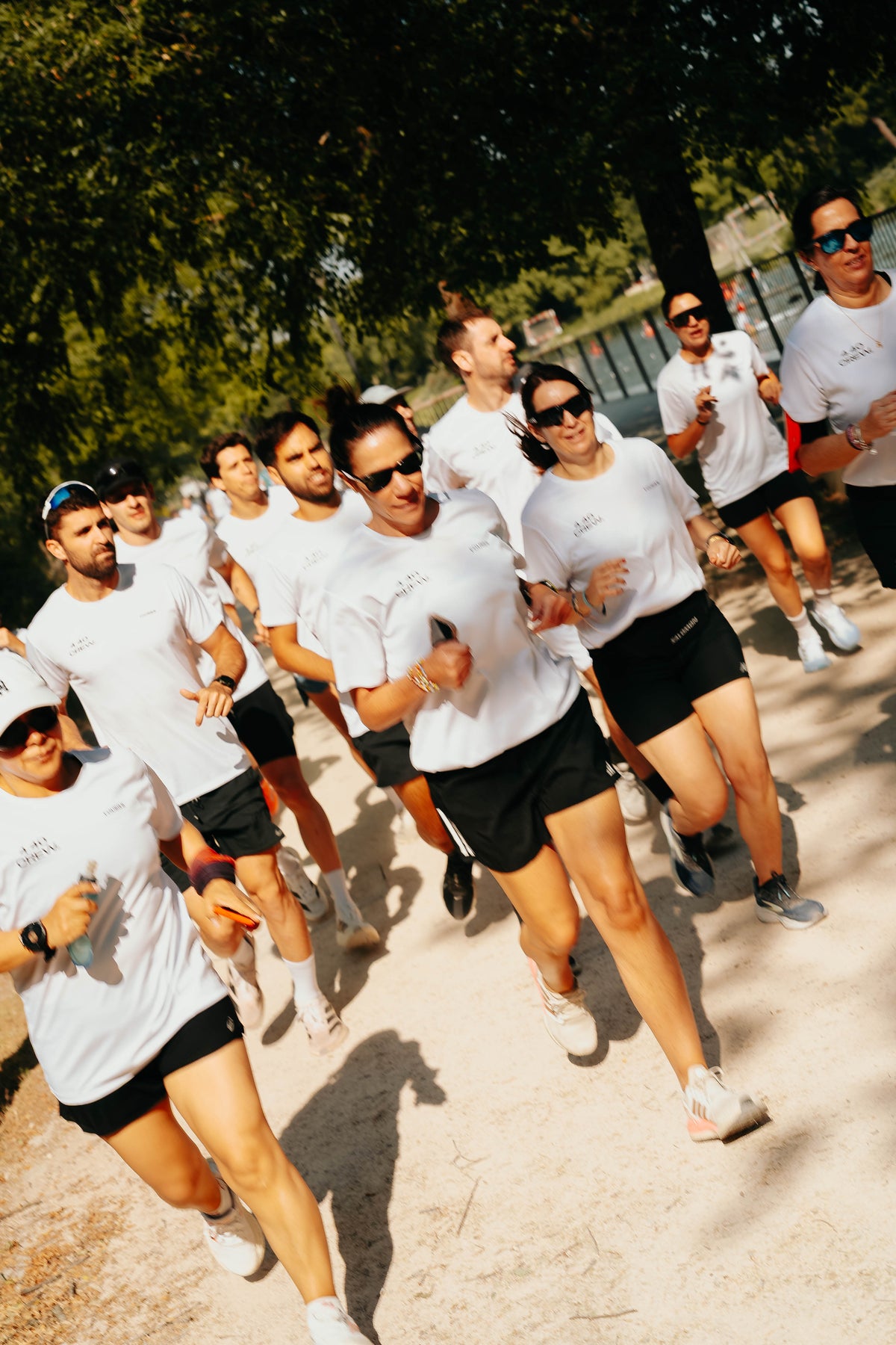 Participantes en la primera edición de la Gravity Run 26 organizada por Fourier Cycling