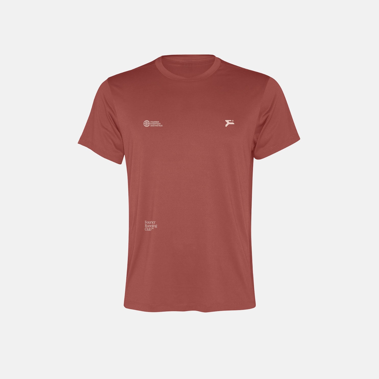 RUNNING T-SHIRT GRANATE HOMBRE