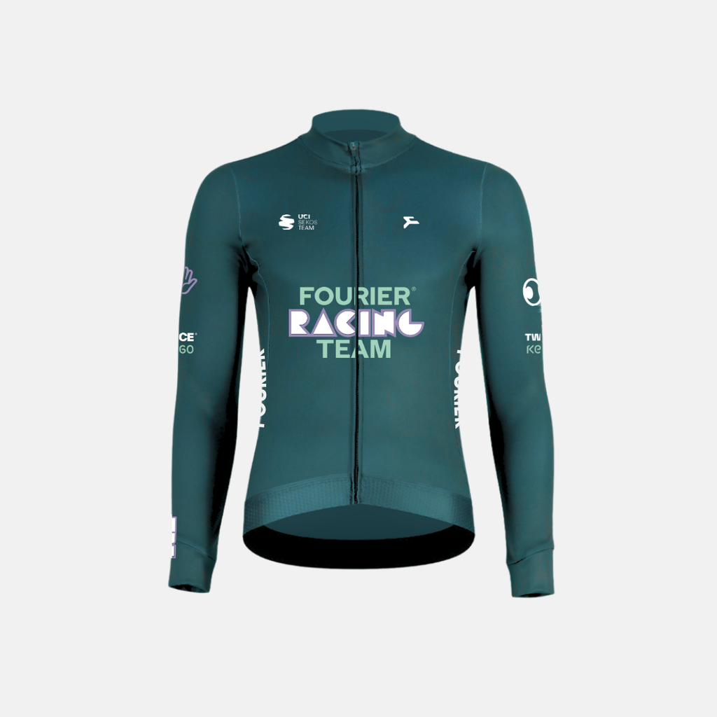 FLEECE FRT AQUA LONG