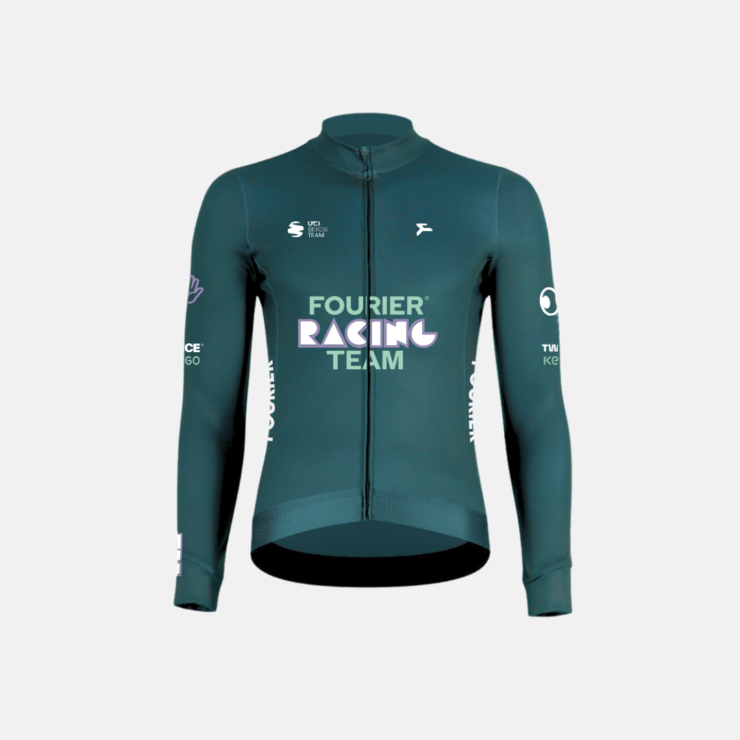 FLEECE FRT AQUA LONG