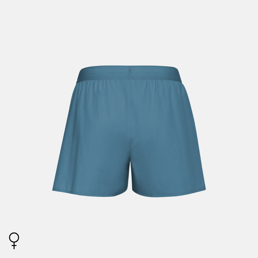 SHORTS RUNNING AZUL URBANO MUJER