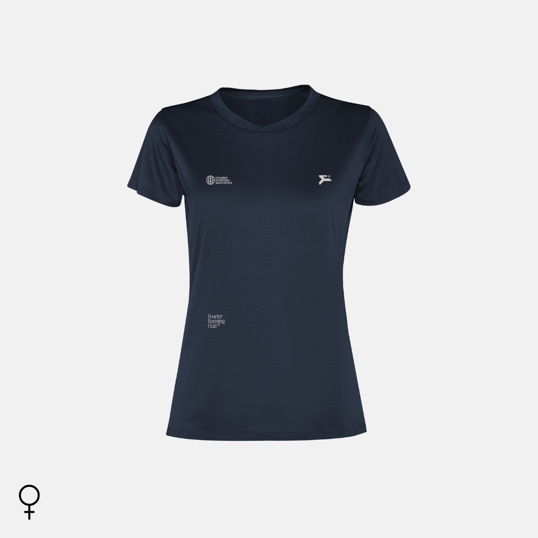 RUNNING T-SHIRT AZUL MARINO MUJER