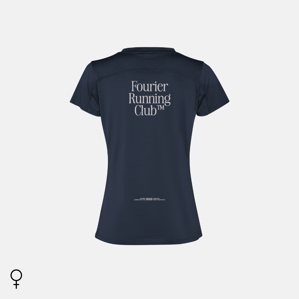 RUNNING T-SHIRT AZUL MARINO MUJER