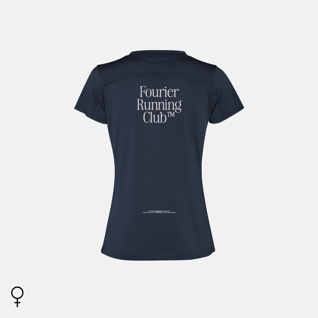 RUNNING T-SHIRT AZUL MARINO MUJER