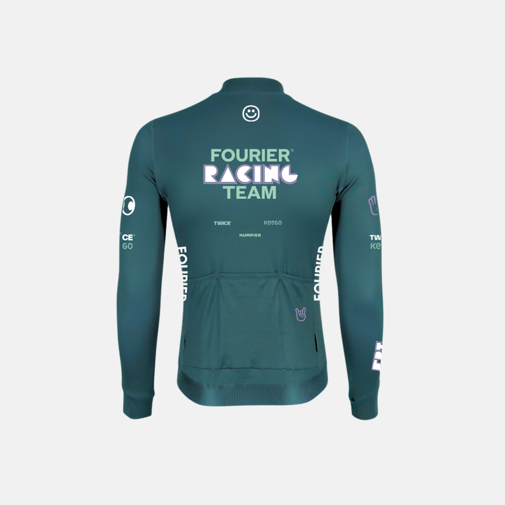 FLEECE FRT AQUA LONG