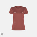 RUNNING T-SHIRT GRANATE MUJER