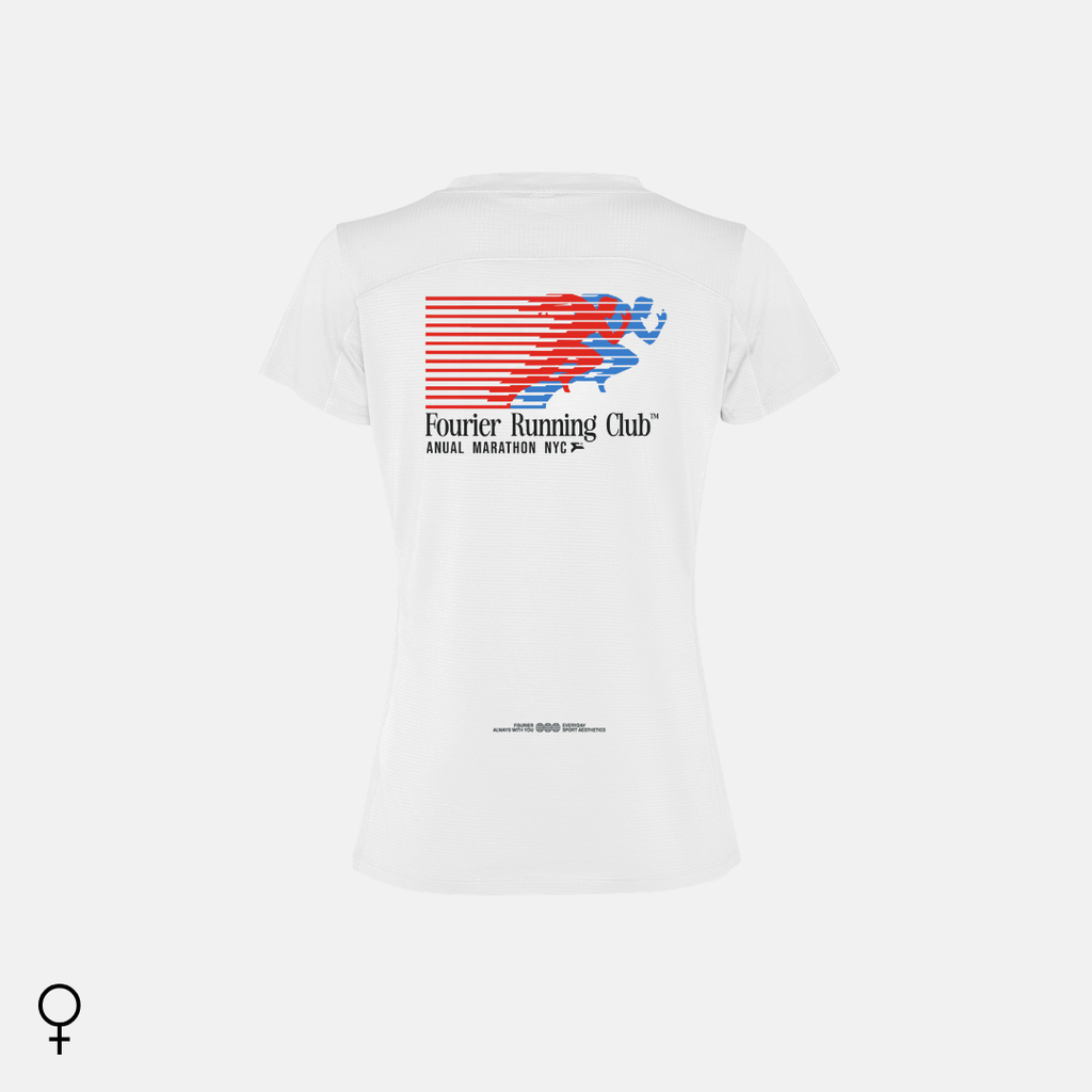 RUNNING T-SHIRT BLANCA MUJER