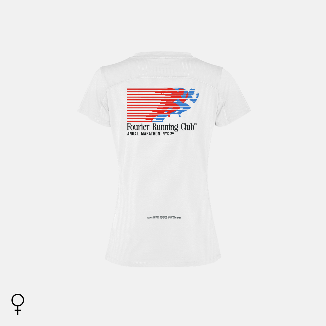 RUNNING T-SHIRT BLANCA MUJER