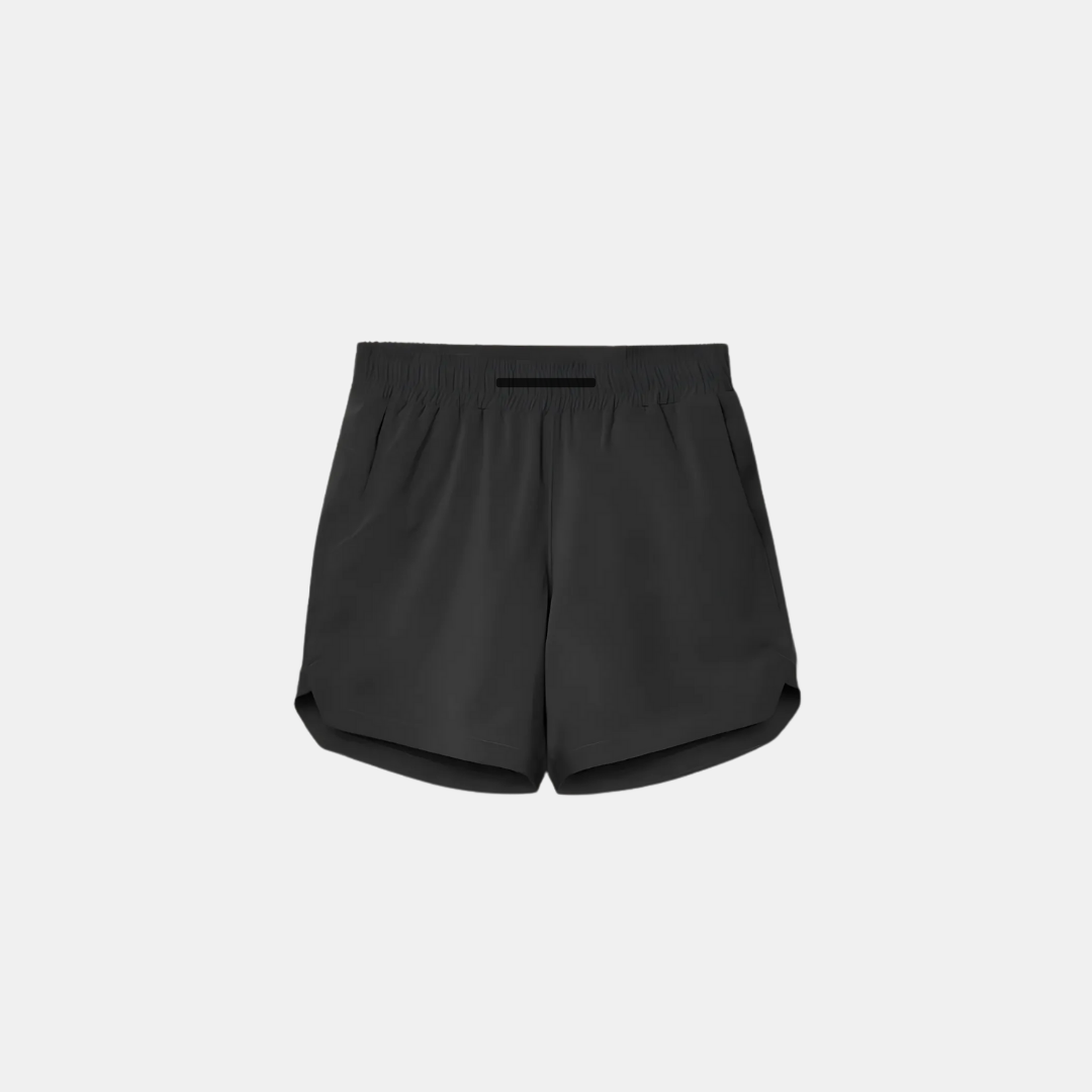 PANTALONCINI DA CORSA NERI DA UOMO
