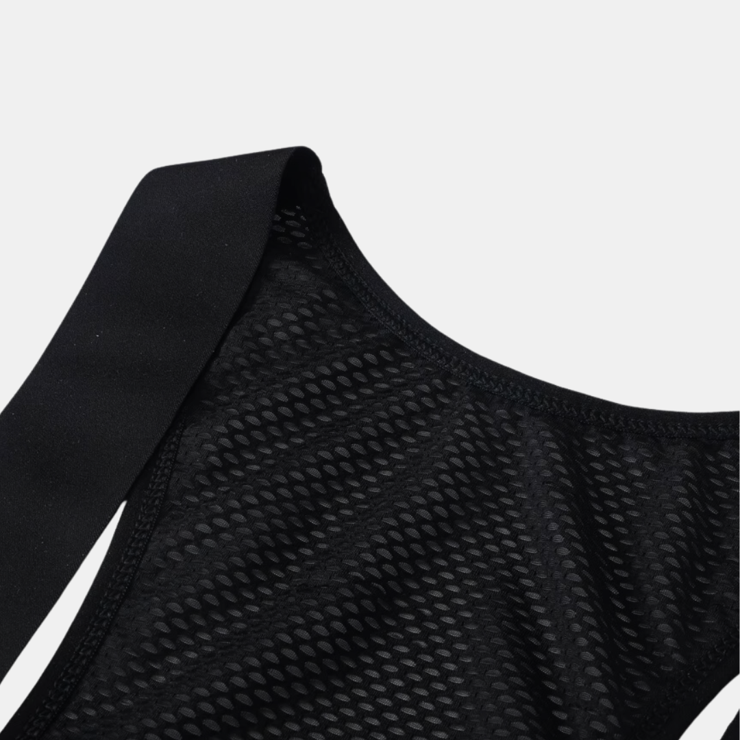 BLACK LONG BIBS