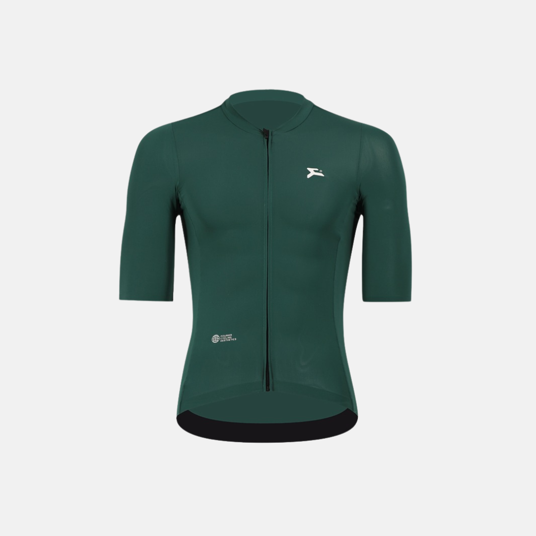 SS26 MID MAILLOT PRE DYED VERDE