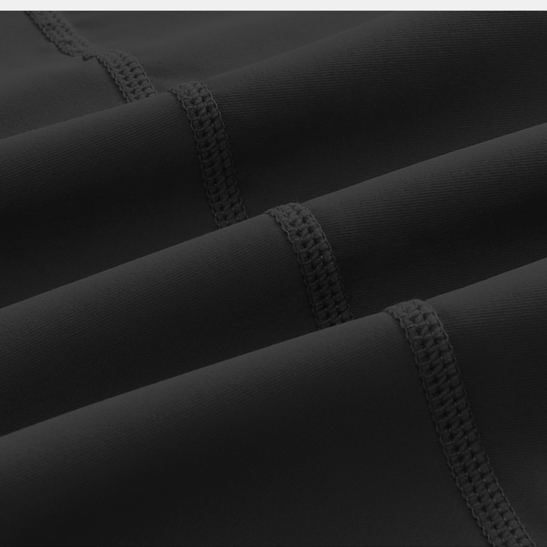 BLACK LONG BIBS