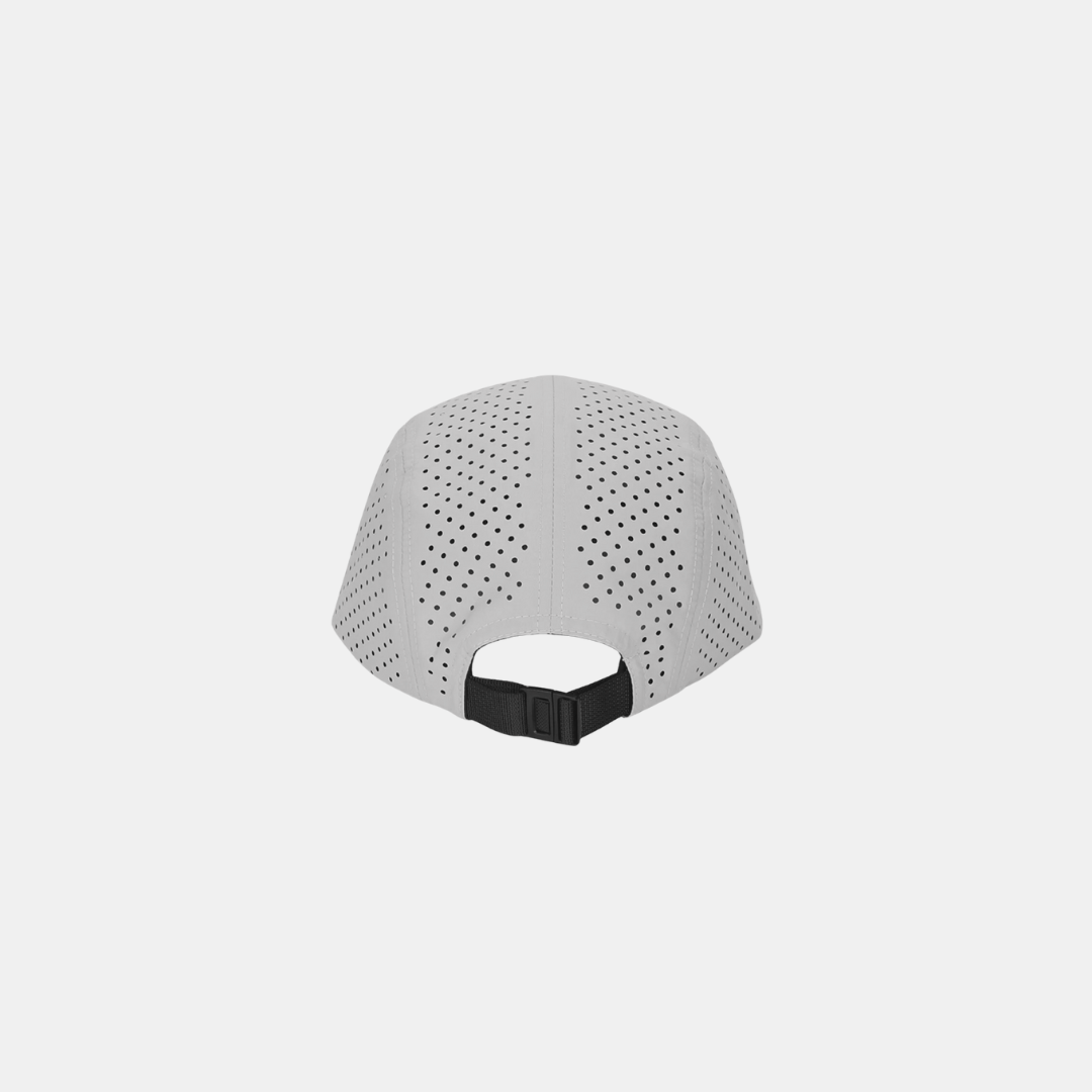 LIGHT GREY FIVE PANEL CAP