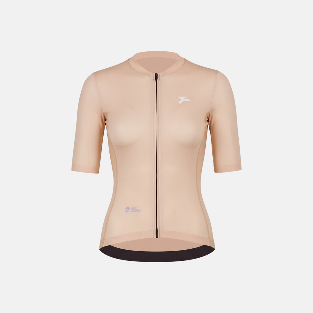 Maillot Corto SS26 Mid Naranja Mujer – FOURIER