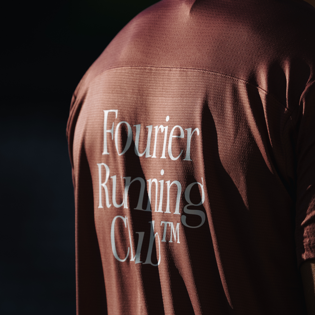 RUNNING T-SHIRT GRANATE HOMBRE