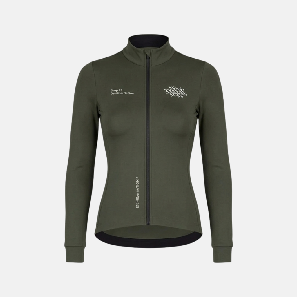 Chaqueta Thermal Jacket Verde de Ciclismo Mujer – FOURIER