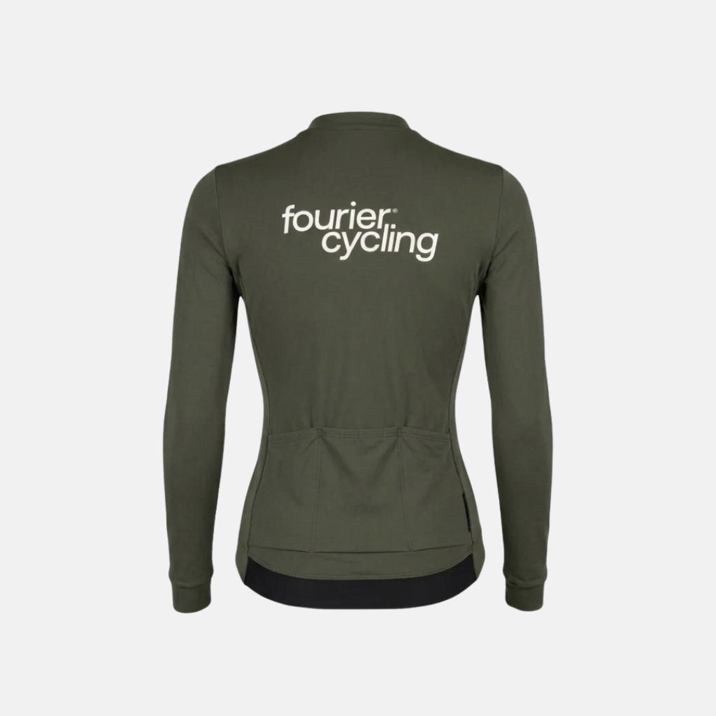 Chaqueta Thermal Jacket Verde de Ciclismo Mujer – vista 4 – FOURIER