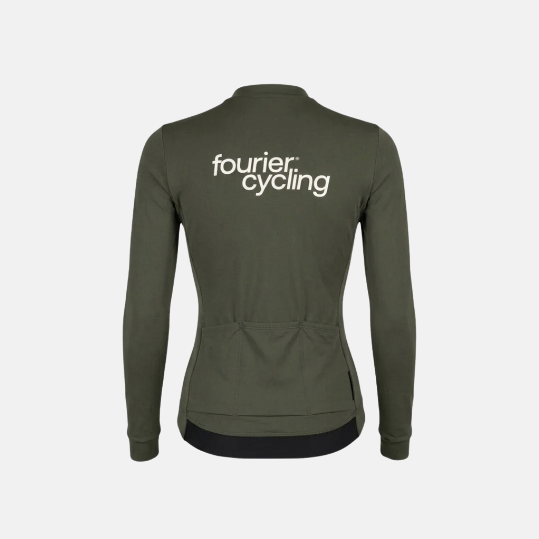 Chaqueta Thermal Jacket Verde de Ciclismo Mujer – vista 4 – FOURIER