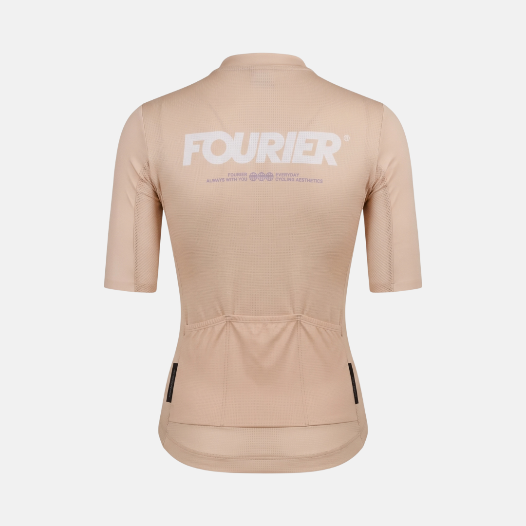 Maillot Corto SS26 Mid Naranja Mujer – vista 4 – FOURIER