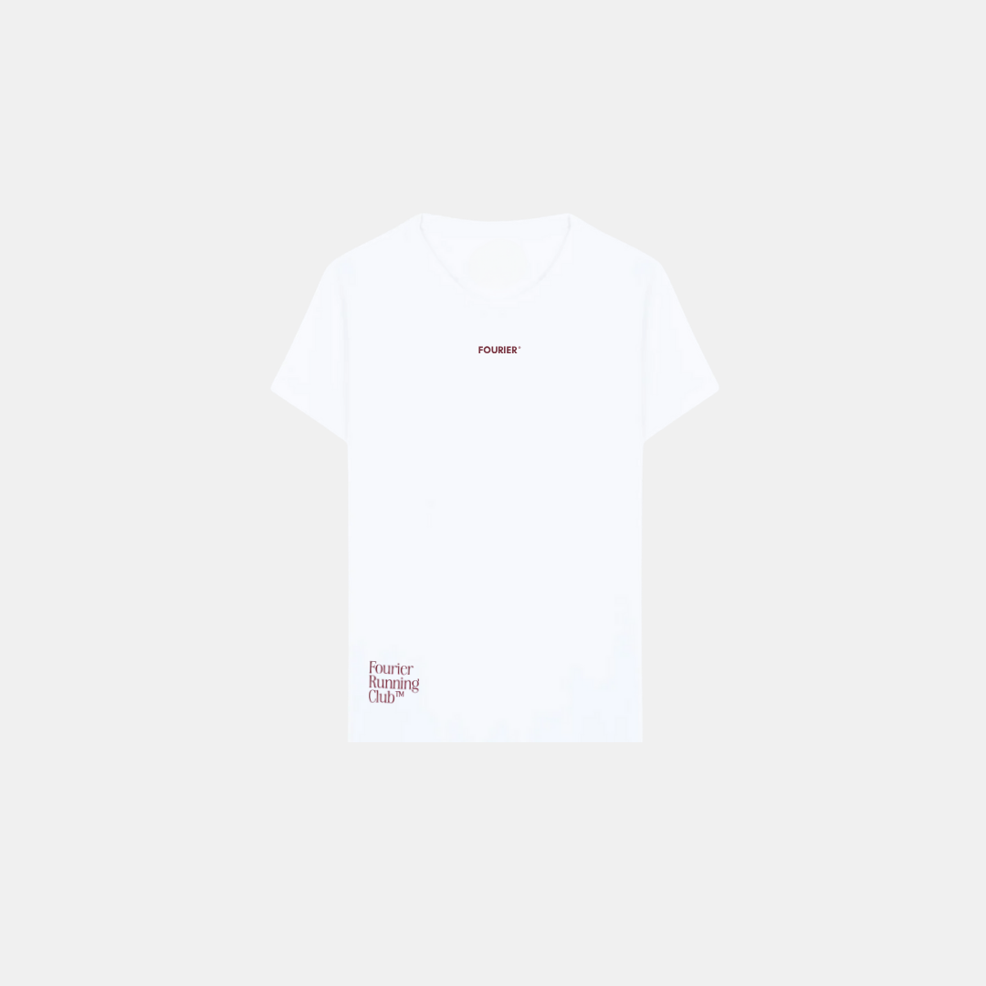 T-SHIRT DA CORSA ULTRALEGGERA DA DONNA BIANCA