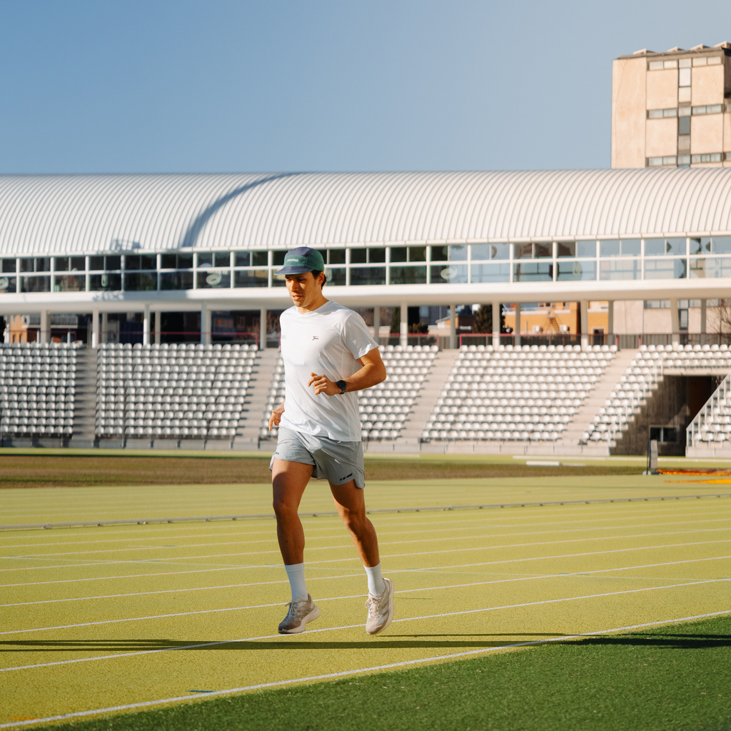 RUNNING T-SHIRT BLANCA HOMBRE