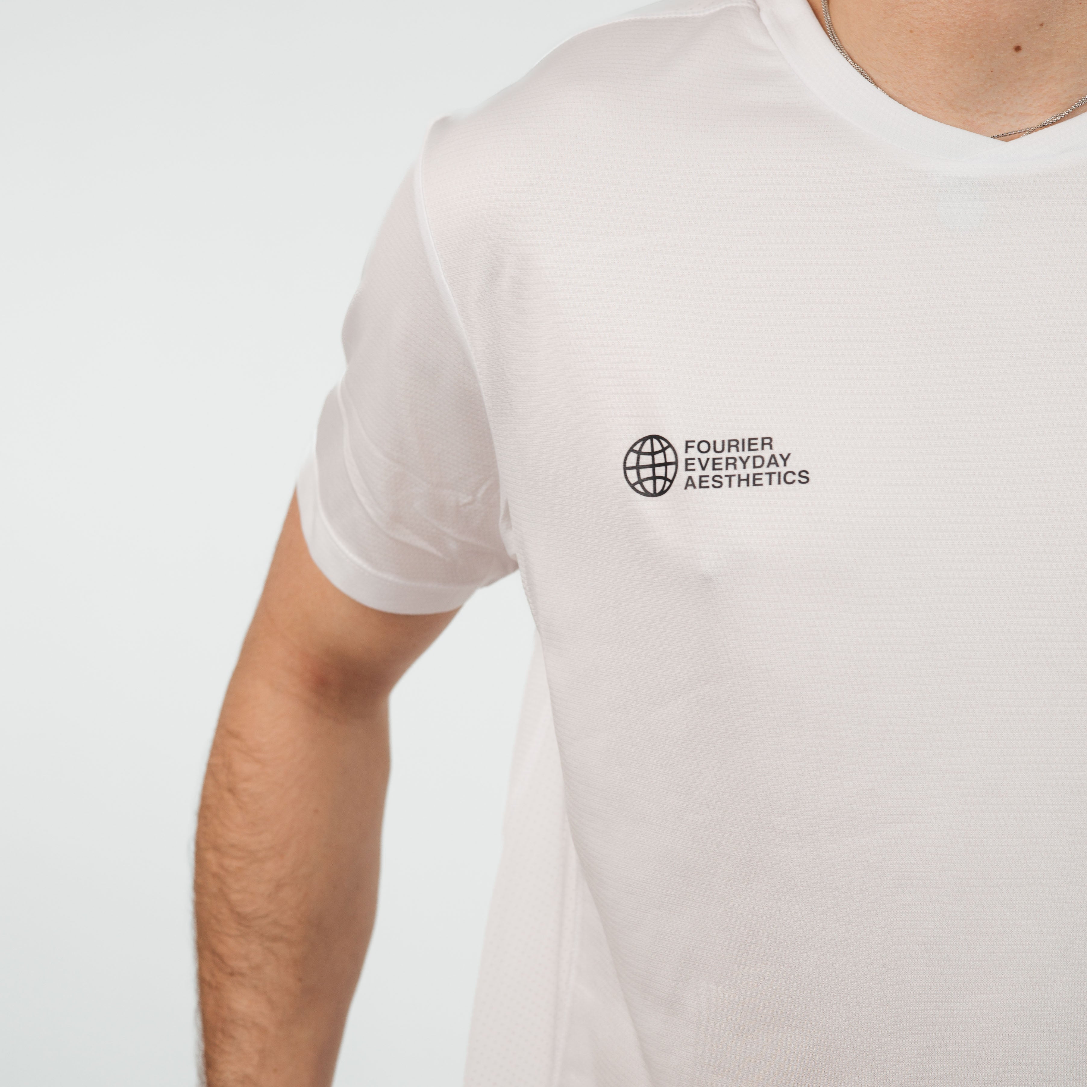 RUNNING T-SHIRT BLANCA HOMBRE