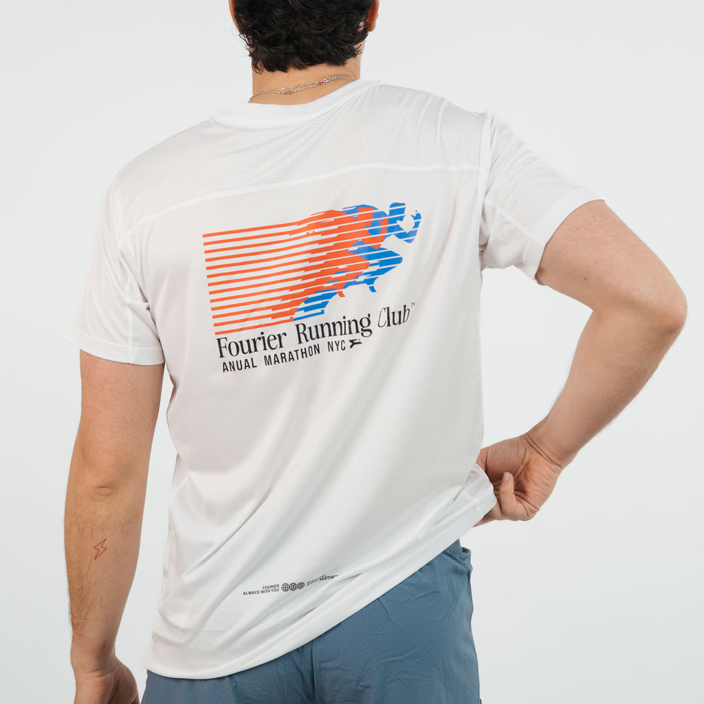 RUNNING T-SHIRT BLANCA HOMBRE