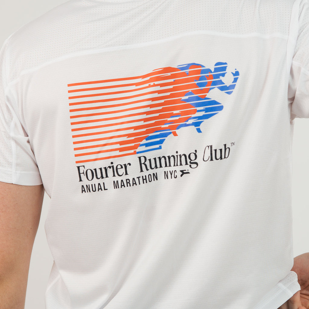 RUNNING T-SHIRT BLANCA HOMBRE