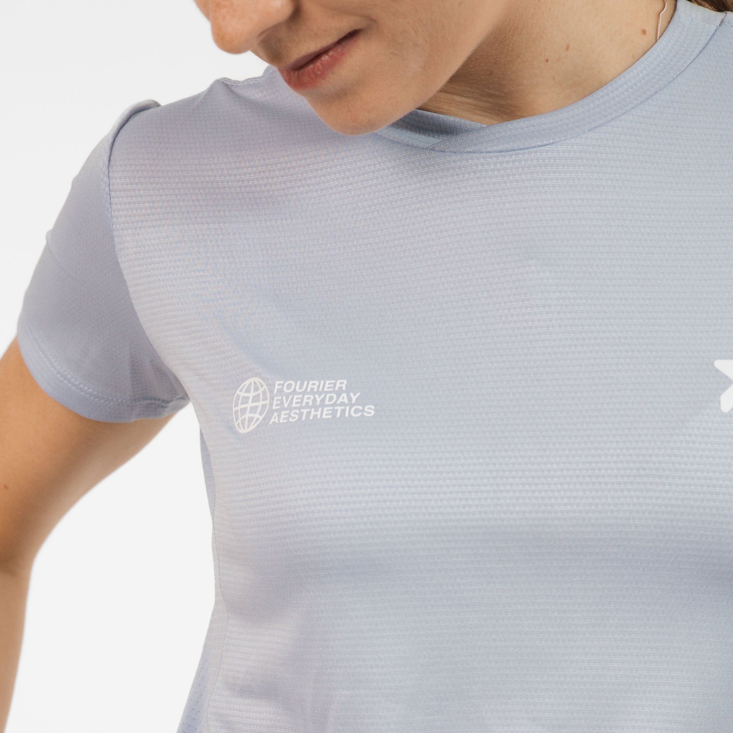 RUNNING T-SHIRT CELESTE MUJER