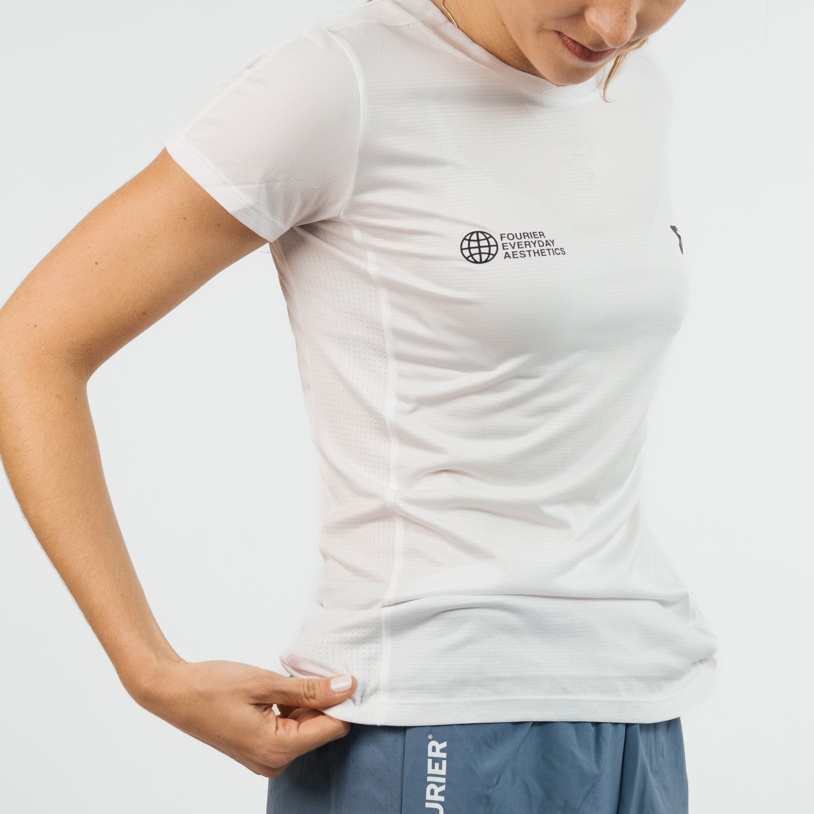 RUNNING T-SHIRT BLANCA MUJER