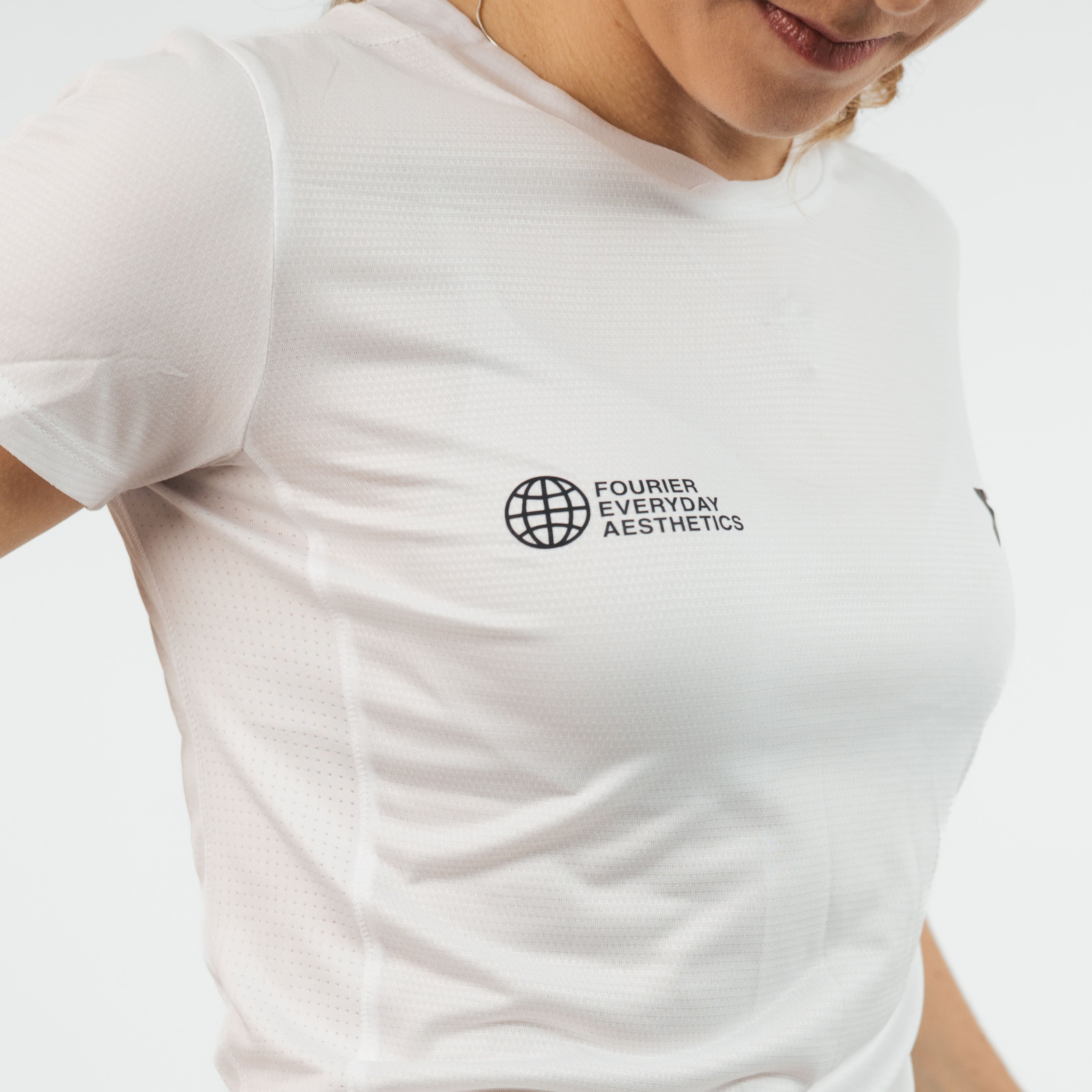 RUNNING T-SHIRT BLANCA MUJER