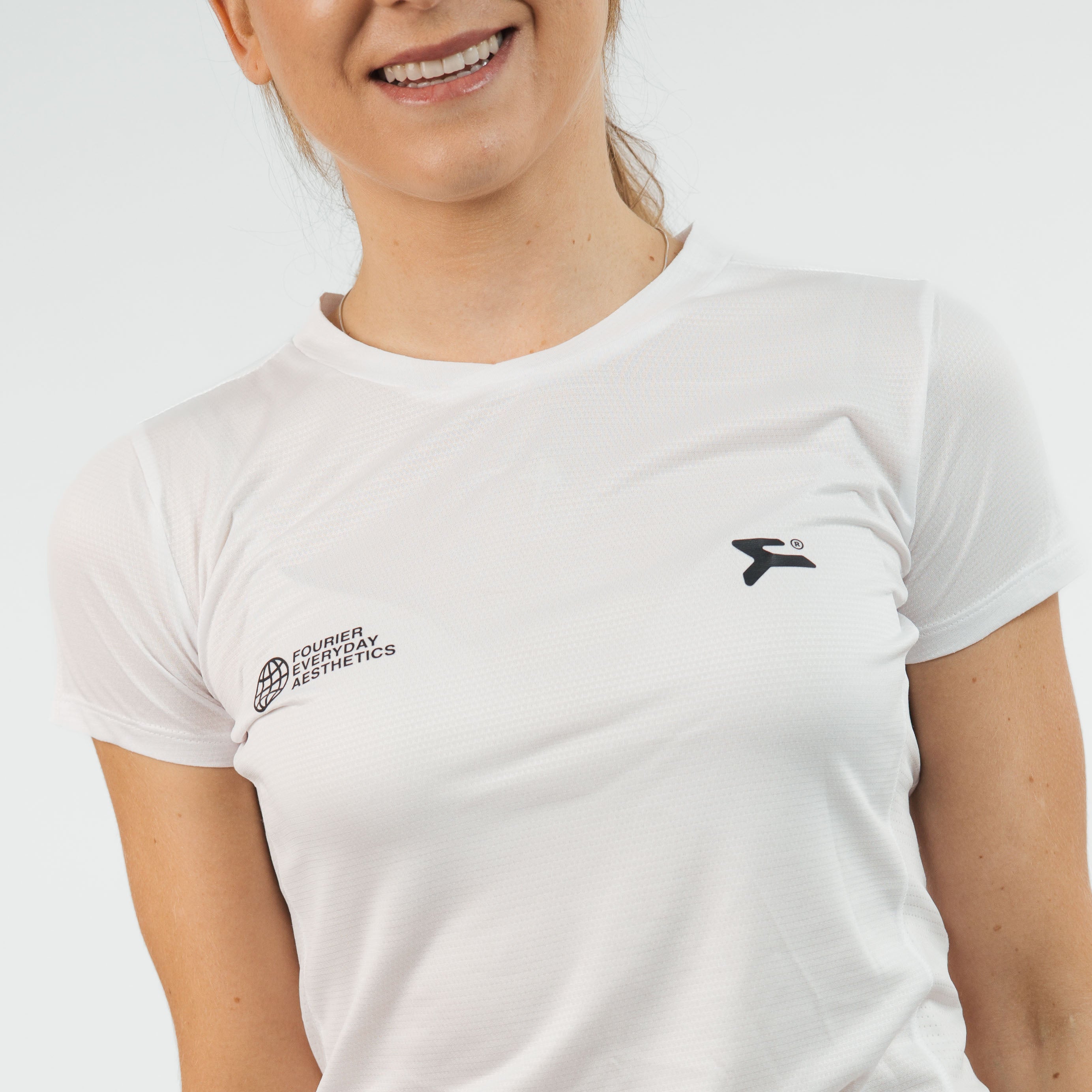 RUNNING T-SHIRT BLANCA MUJER