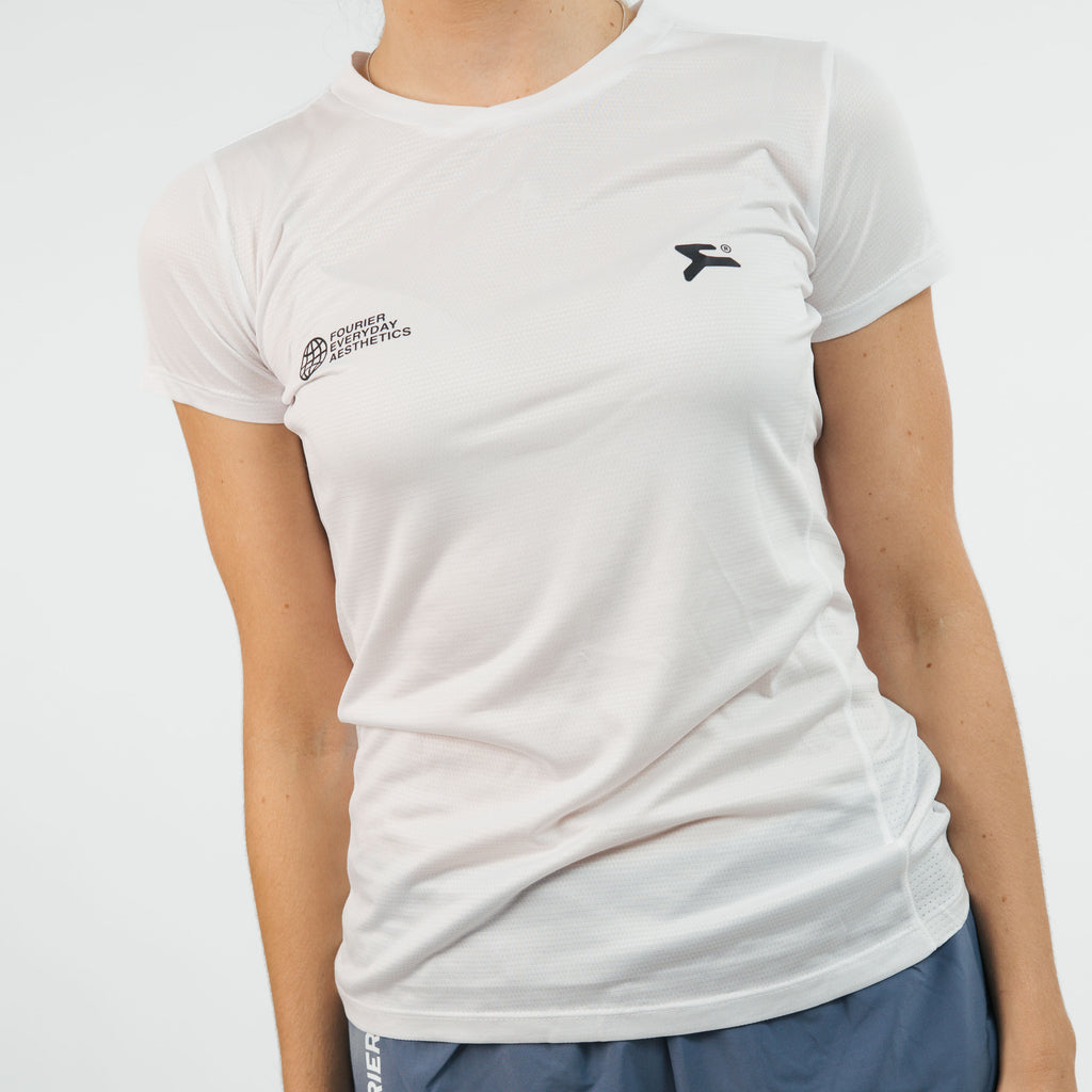RUNNING T-SHIRT BLANCA MUJER