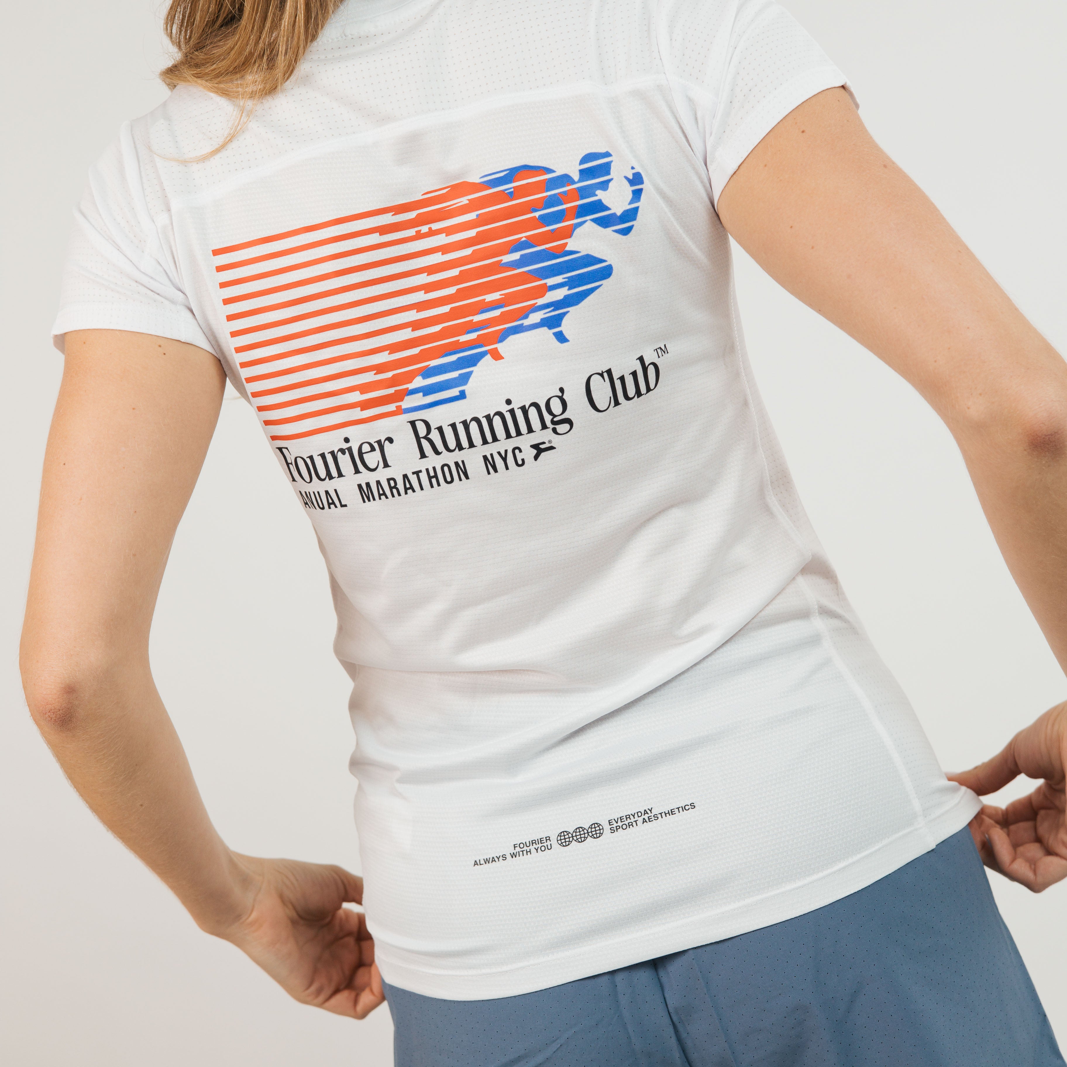 RUNNING T-SHIRT BLANCA MUJER