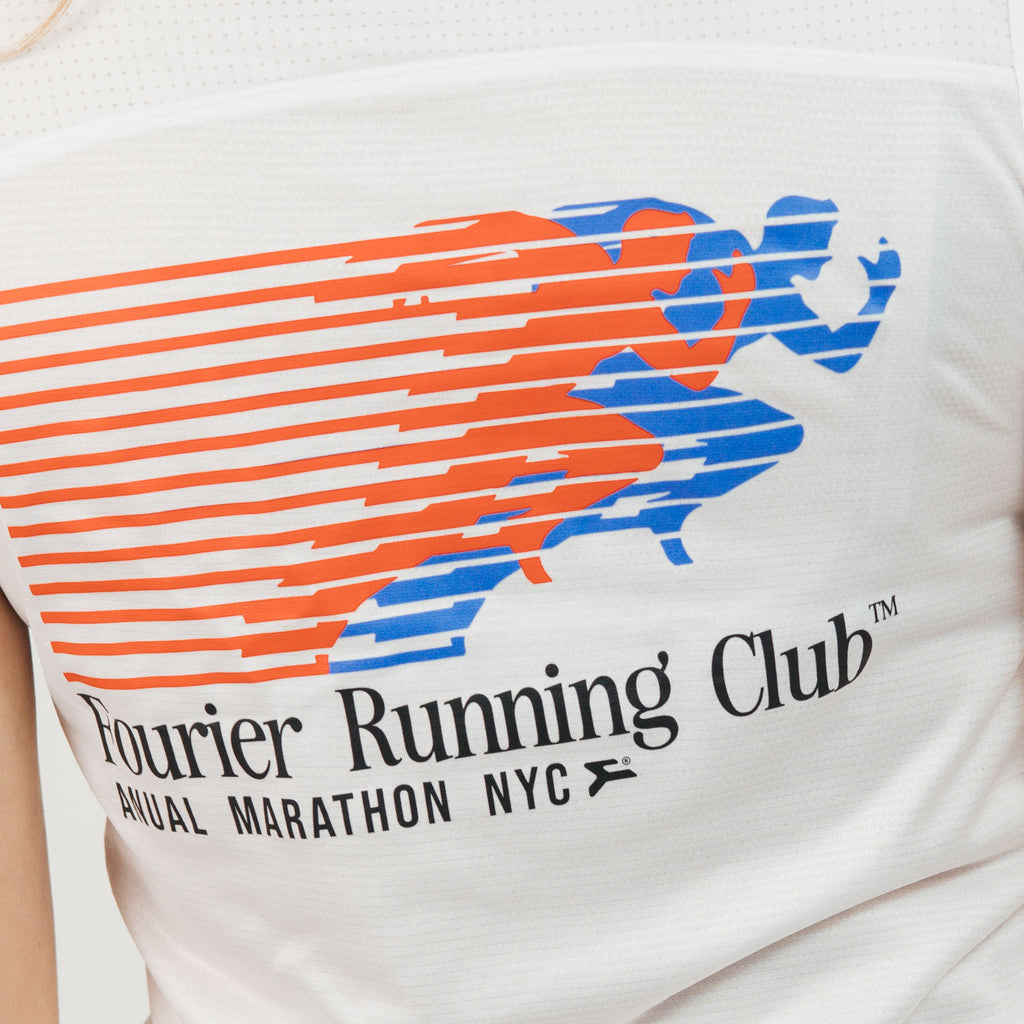 RUNNING T-SHIRT BLANCA MUJER