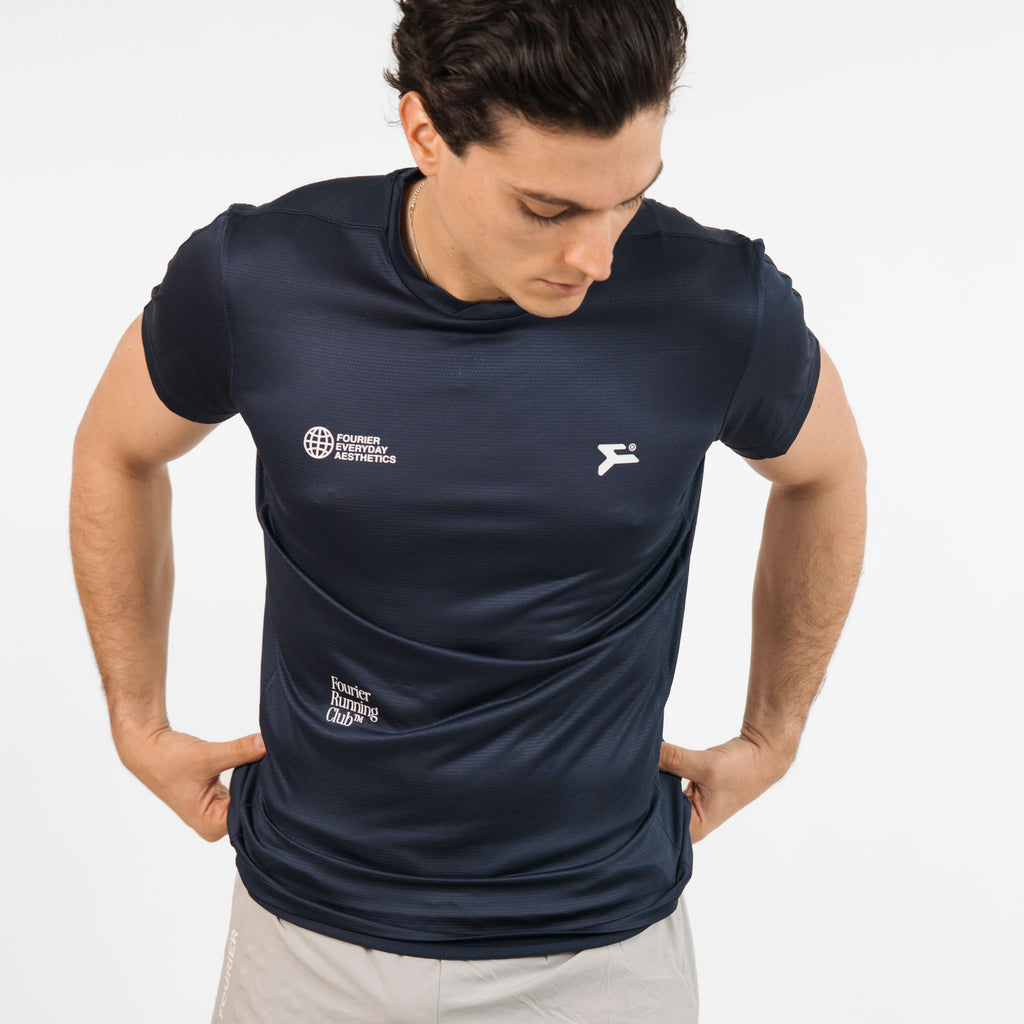 RUNNING T-SHIRT AZUL MARINO HOMBRE
