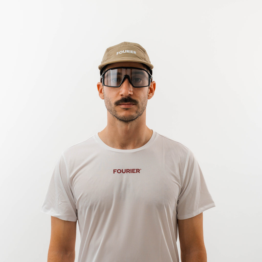 GORRA BEIGE FIVE PANEL