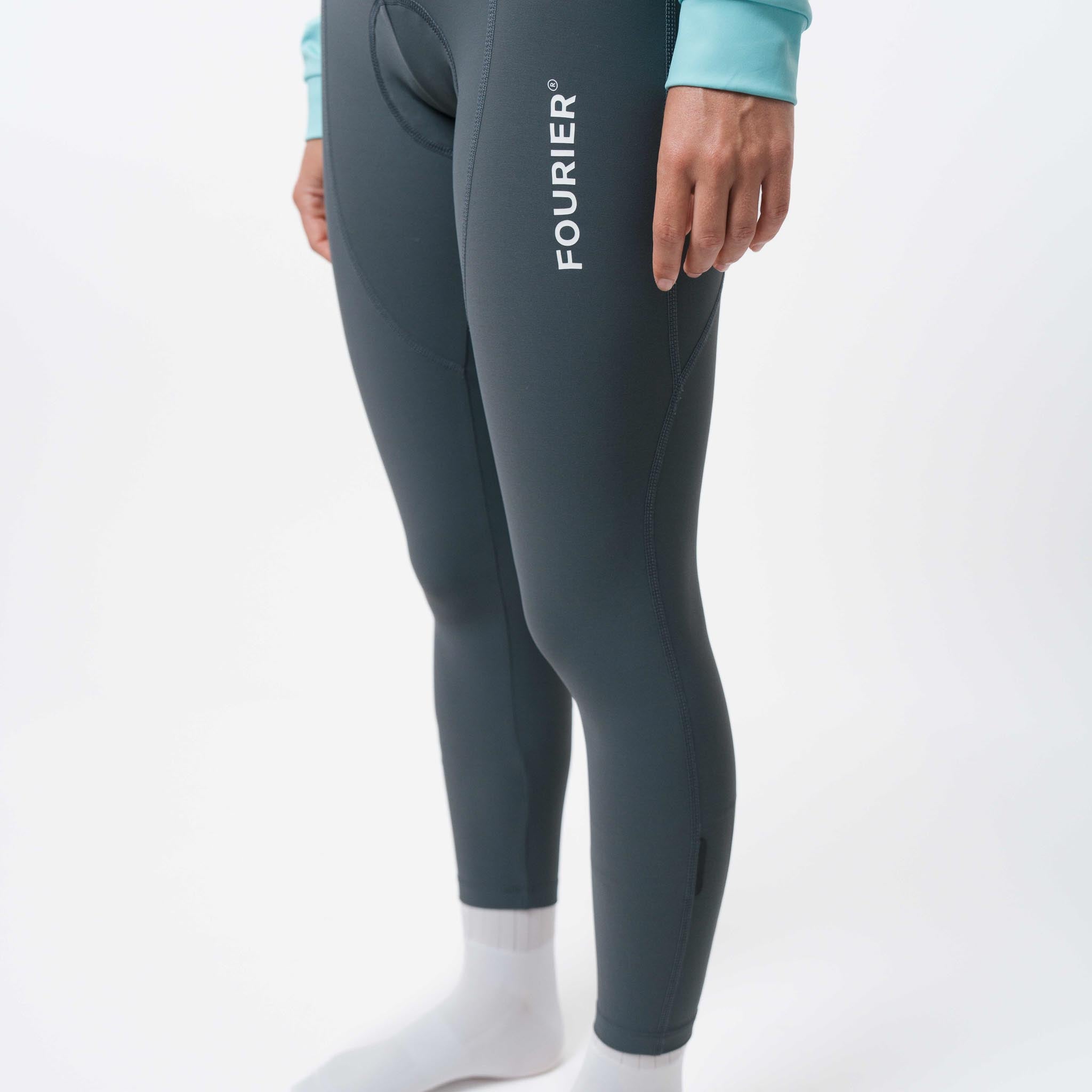 THERMAL WOMEN'S GREY BIBS