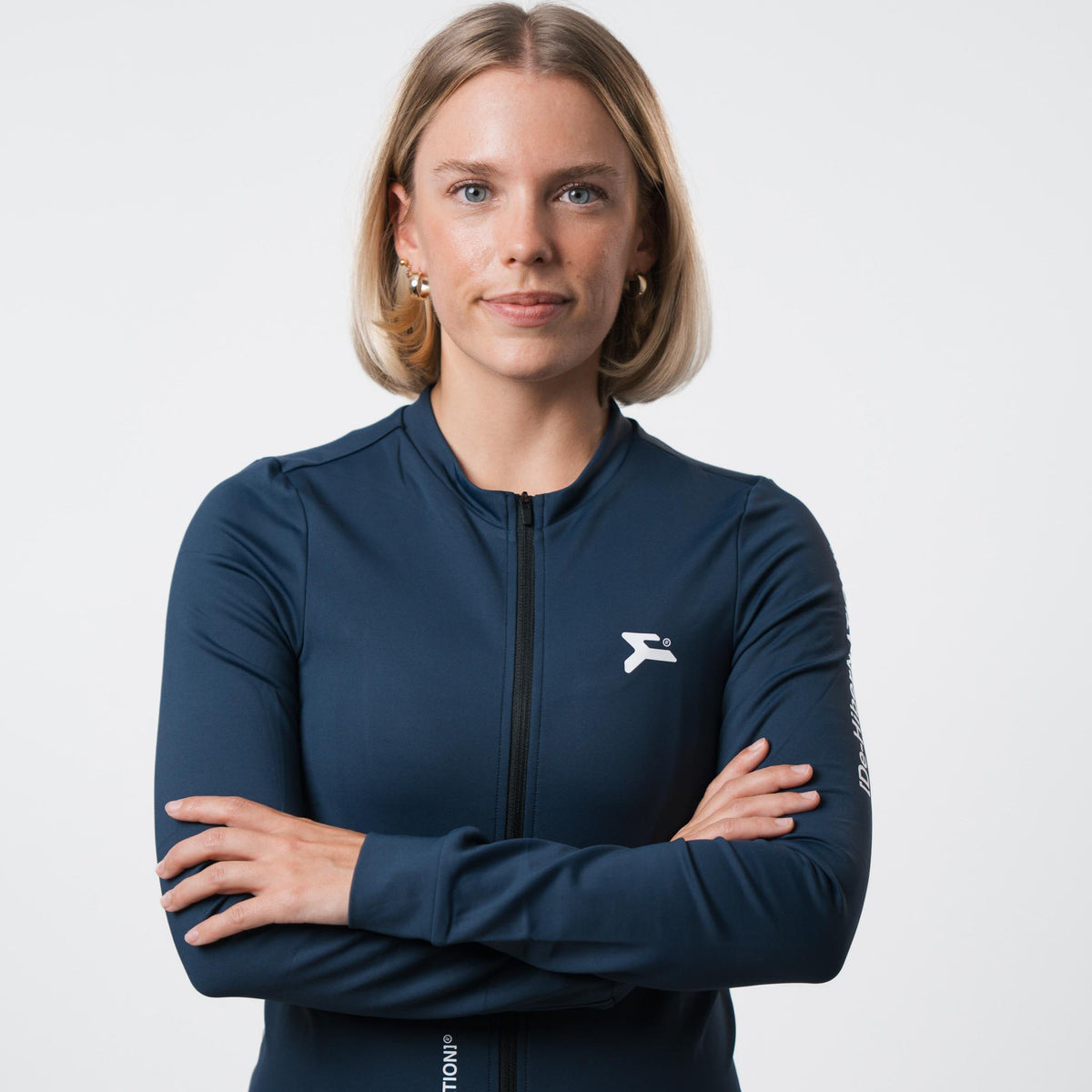 Chaqueta Thermal Jacket Navy de Ciclismo Mujer – vista 2 – FOURIER