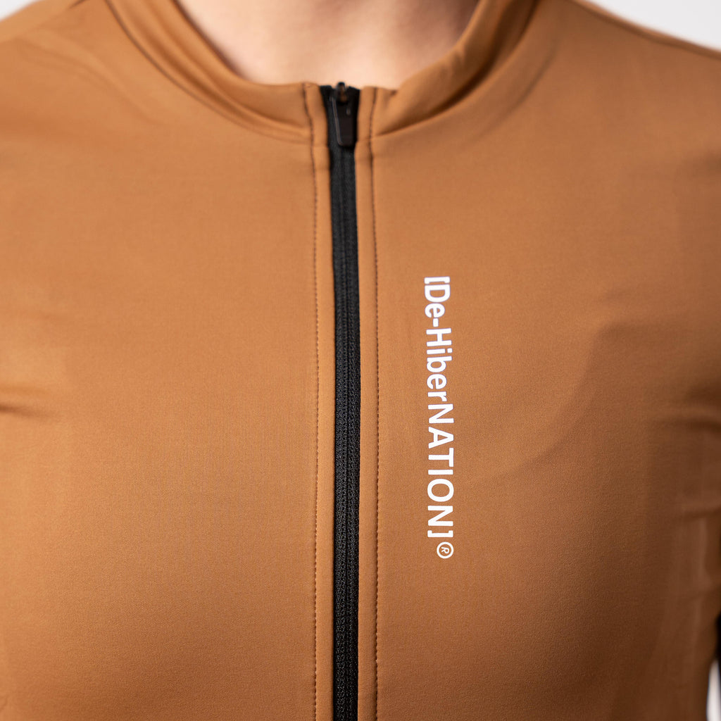 Chaqueta Thermal Jacket Ocre de Ciclismo Mujer – vista 3 – FOURIER