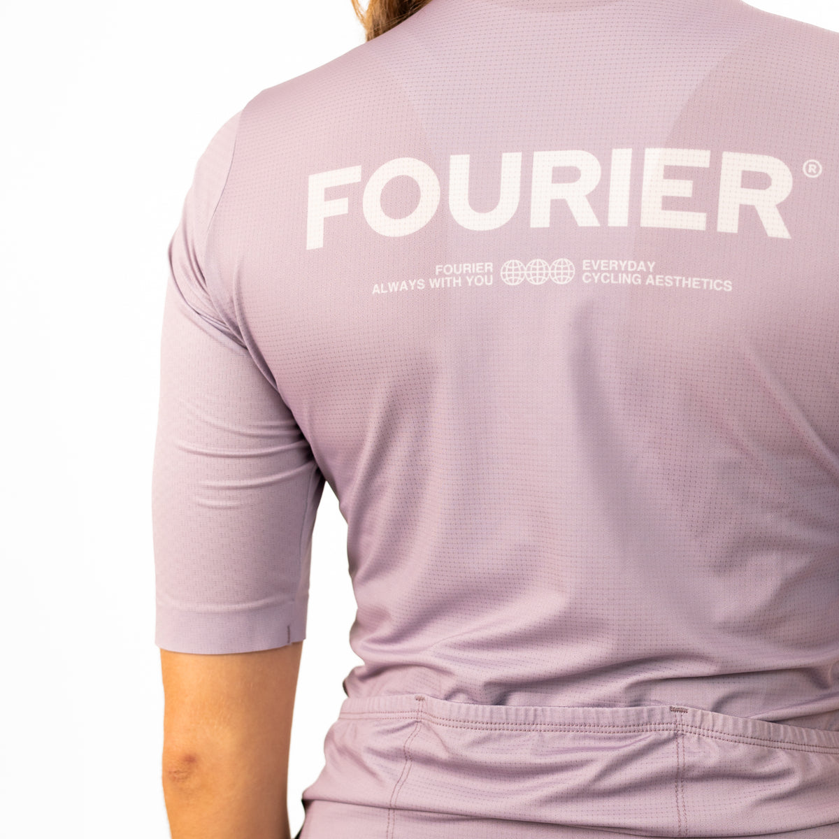 Maillot Corto SS26 Mid Morado Mujer – vista 3 – FOURIER