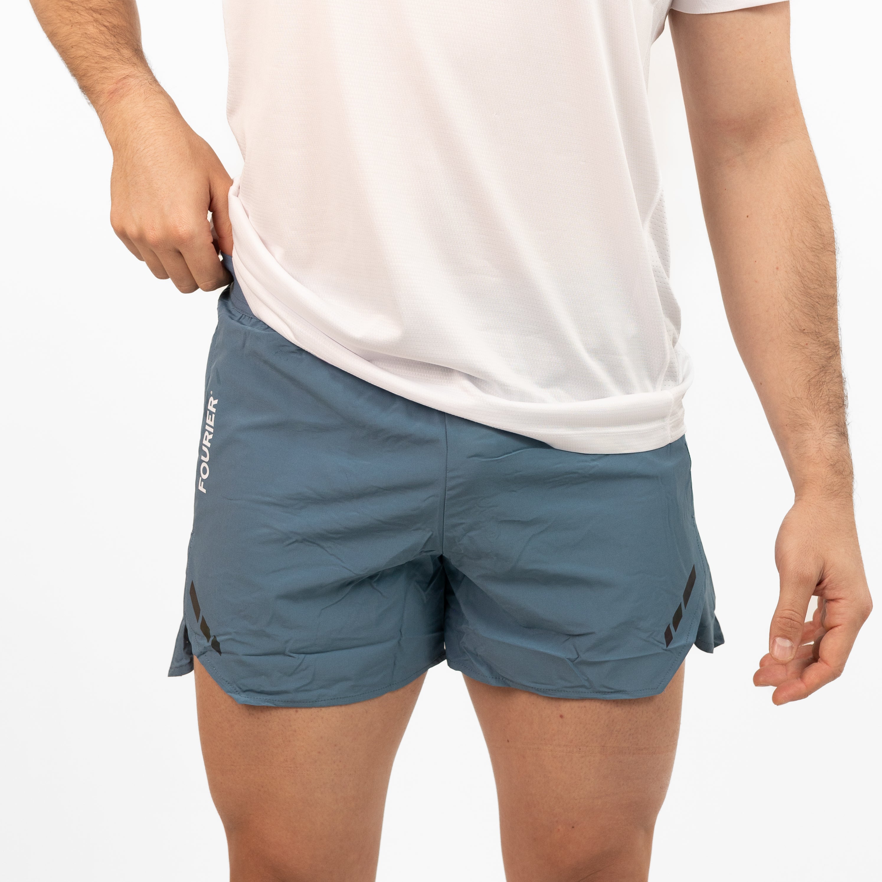 SHORTS RUNNING AZUL URBANO HOMBRE