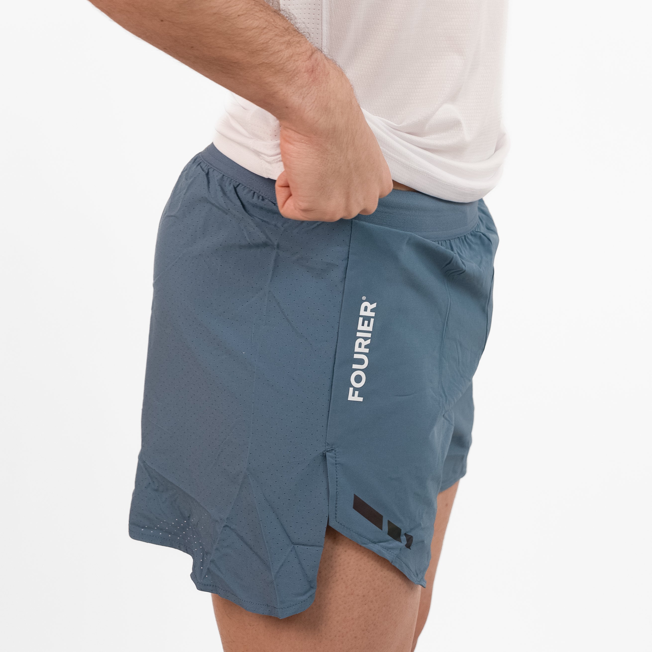 SHORTS RUNNING AZUL URBANO HOMBRE