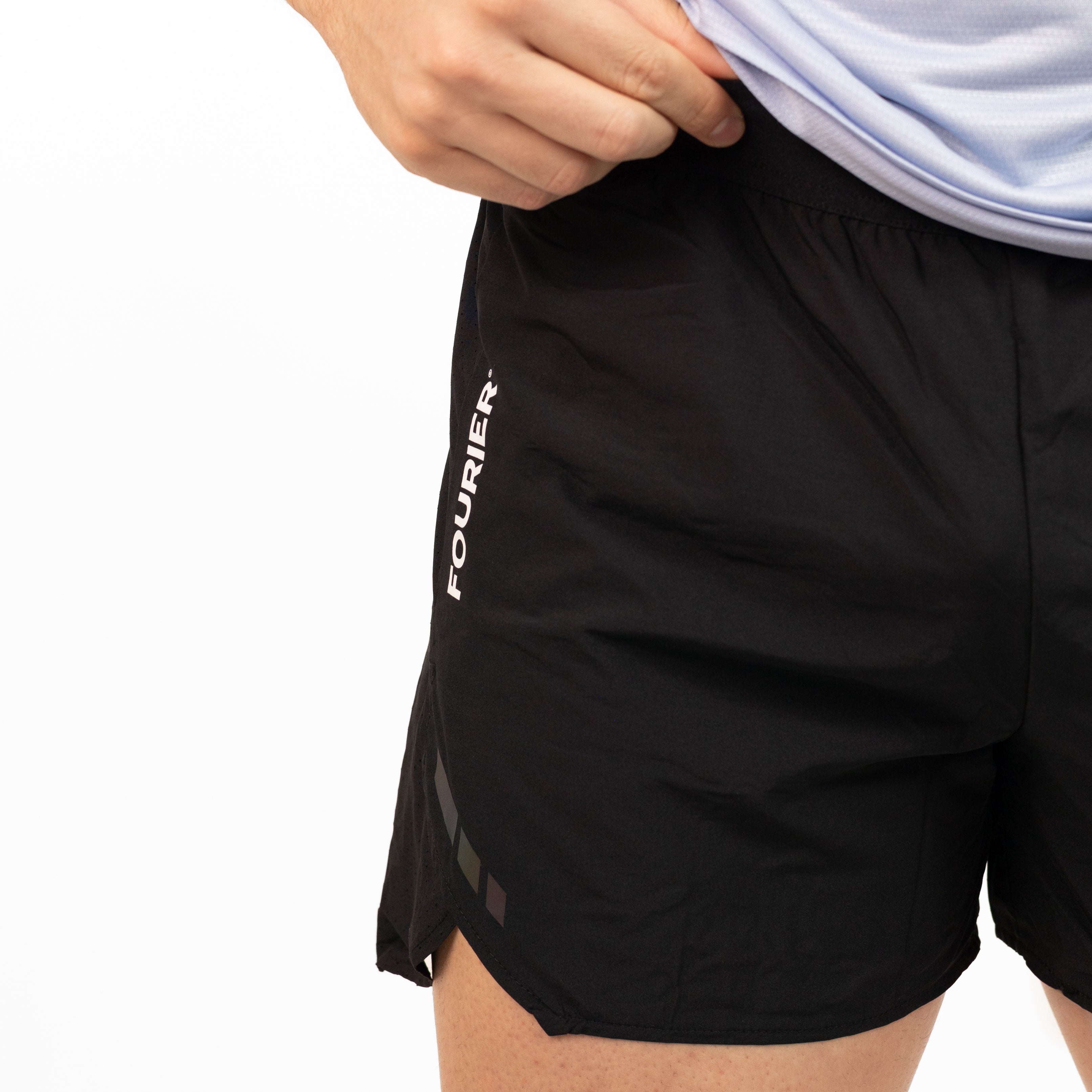 SHORTS RUNNING NEGRO HOMBRE