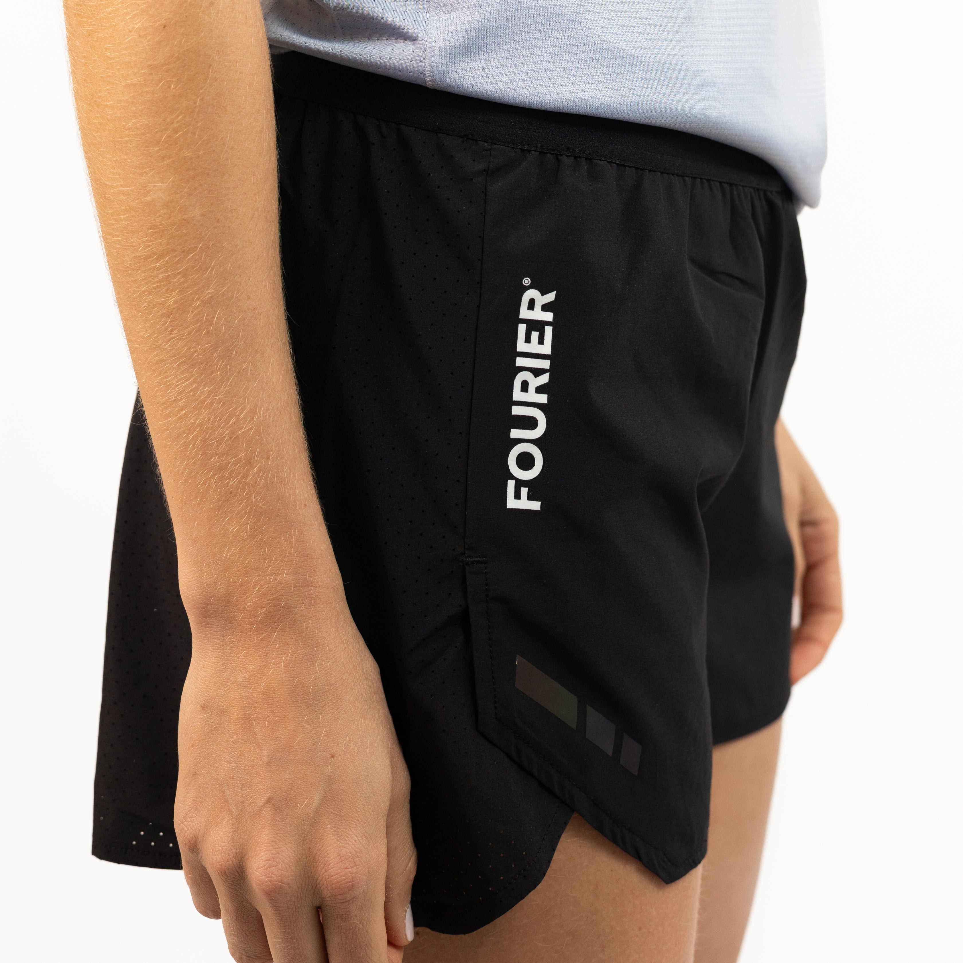 SHORTS RUNNING NEGRO MUJER