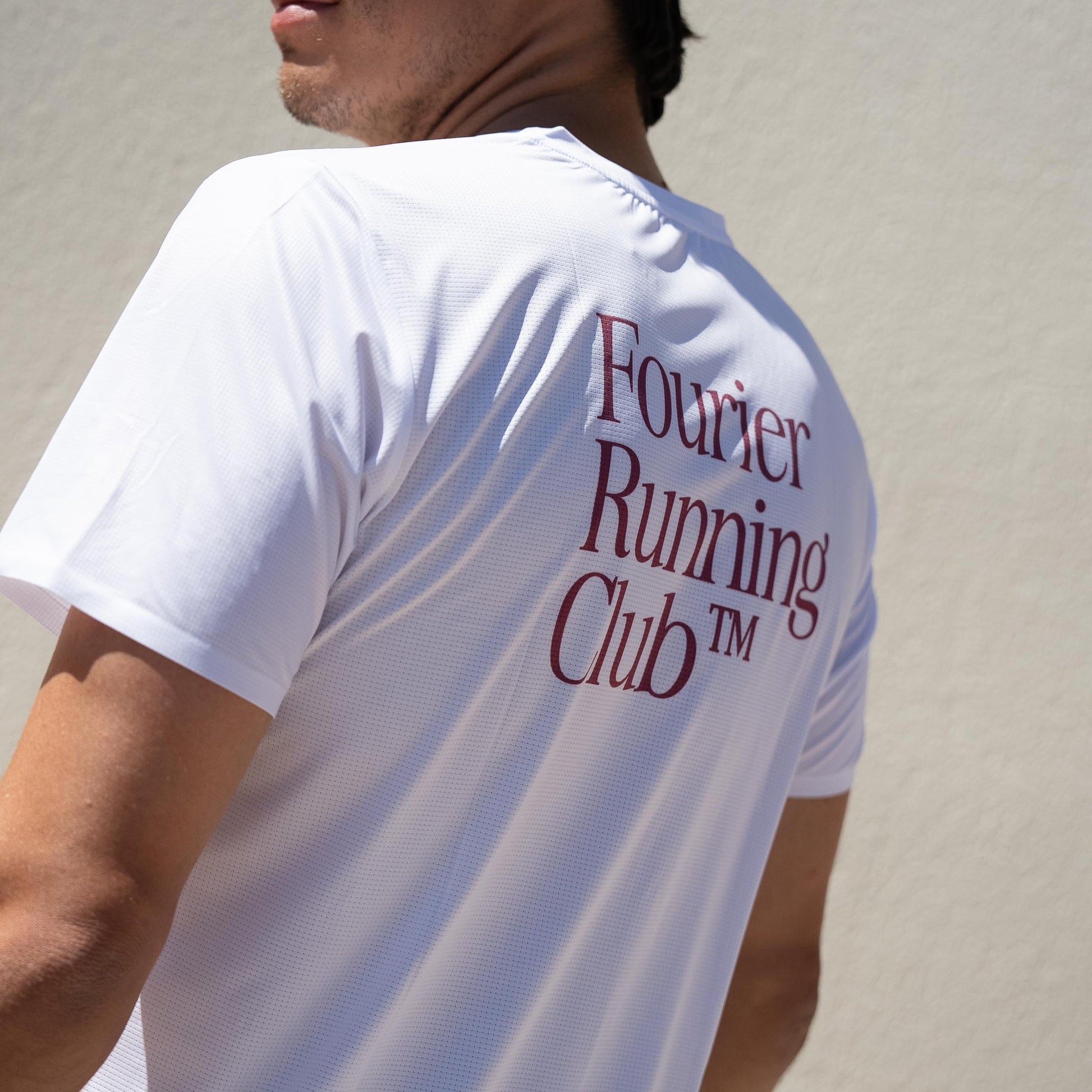 T-SHIRT DA CORSA UTRA LIGHT UOMO BIANCA
